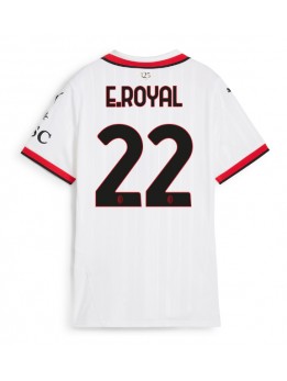 AC Milan Emerson Royal #22 Zenski Gostujuci Dres 2024-25 Kratak Rukavima